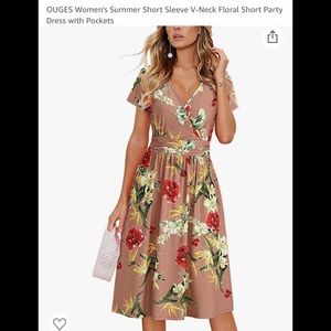 Brand new with tags short sleeve dress with pockets size xl